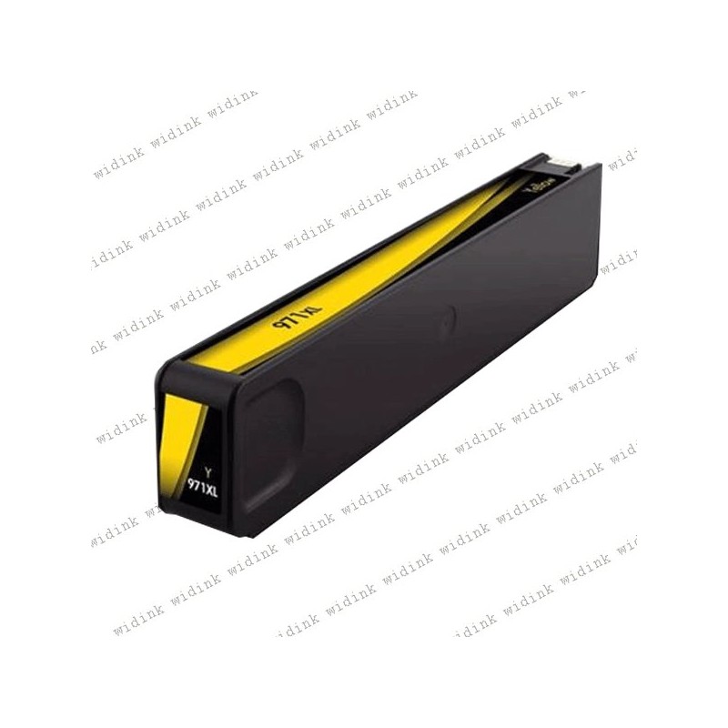 Cartouche compatible HP 971XL (CN628AE/CN624AE) - Jaune - 110ml