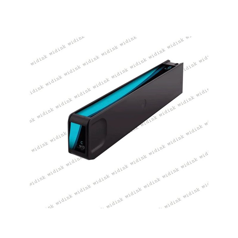 Cartouche compatible HP 913A/973X (F6T77AE/F6T81AE) - Cyan - 55ml