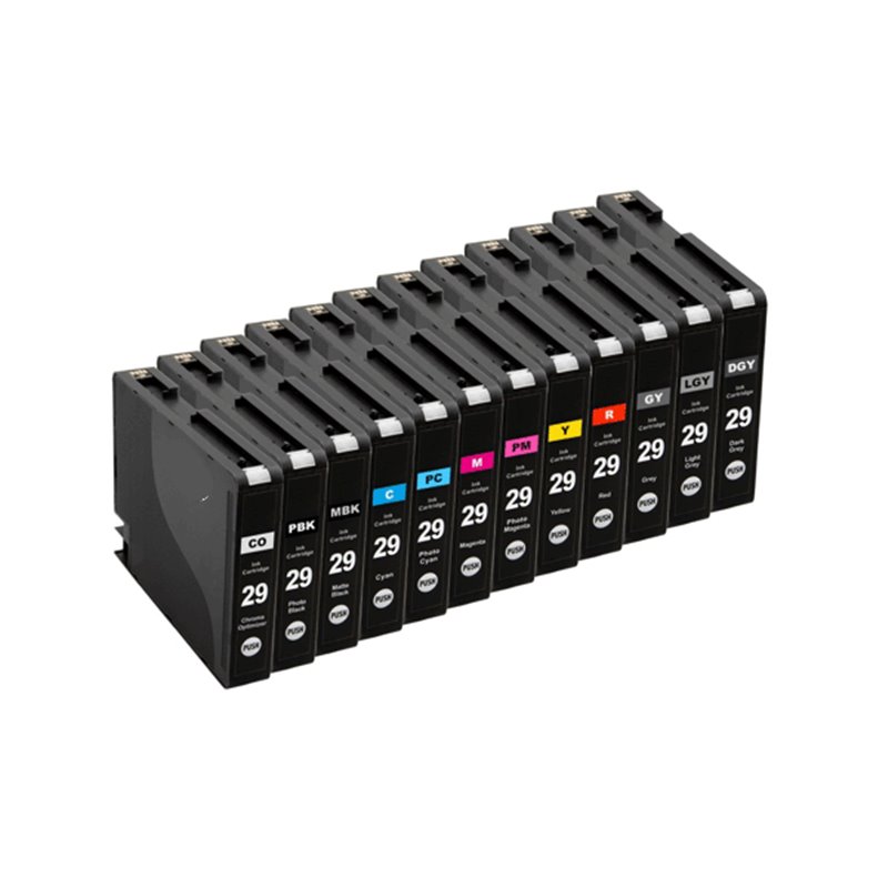 Lot de 10 Cartouches génériques Canon PGI-72 Lot de 10 Cartouches génériques Canon PGI-72