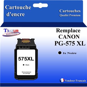 Cartouche Compatible avec Canon PG-575 XL Noire (Haute Capacité)