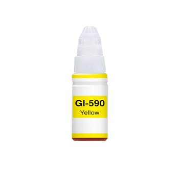 Bouteille encre compatible Canon GI590 Jaune