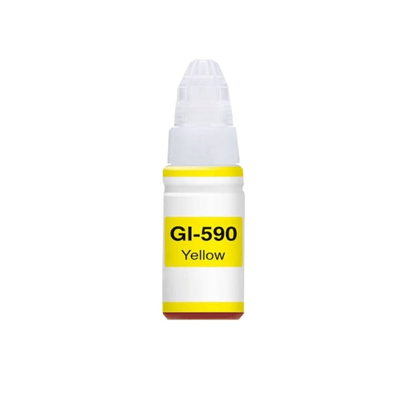 Bouteille encre compatible Canon GI590 Jaune