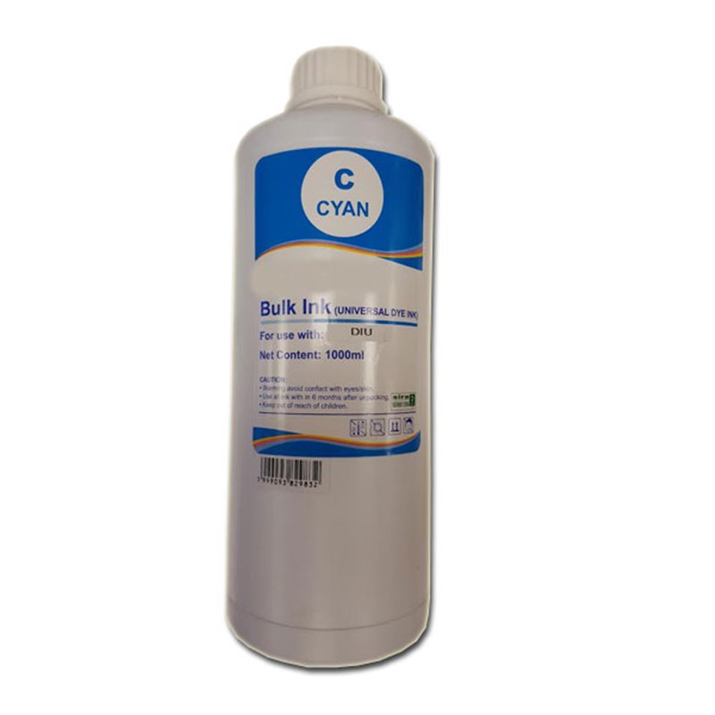 Recharge encre universel - Cyan (1l)