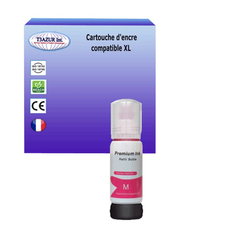 Encre compatible Epson 103 (C13T00S34A10) - Magenta 70ml