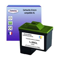 Cartouche compatible Lexmark 26/27 (10N0026E/10NX227E) - Couleur- 12ml