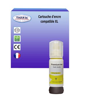 Encre compatible Epson 103 (C13T00S44A10) - Jaune 70ml