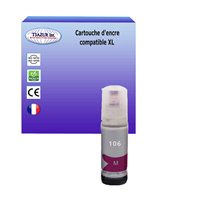 Bouteille encre compatible EPSON 106 (C13T00R340) - Magenta 70ml