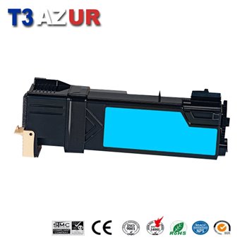 Toner compatible Xerox Phaser 6128 (106R01452) -Cyan - 2 500 pages