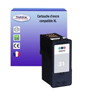 Cartouche compatible Lexmark 31 (18C0031E) - Couleur - 15ml