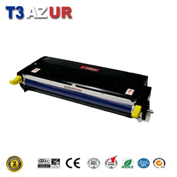 Toner compatible Xerox Phaser 6180 (113R00725)-Jaune - 7 000 pages