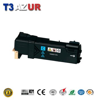 Toner compatible Xerox Phaser 6500 (106R01594)-Cyan- 2 500 pages