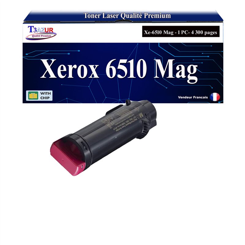 Toner compatible Xerox Phaser 6510/WorkCentre 6515 (106R03478/106R03474)-Magenta -4 300 pages