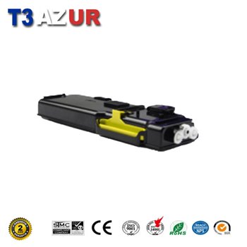 Toner compatible Xerox WorkCentre 6655 (106R02746)-Jaune -7 500 pages