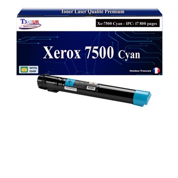 Toner compatible Xerox Phaser 7500 (106R01436)-Cyan -17 800 pages