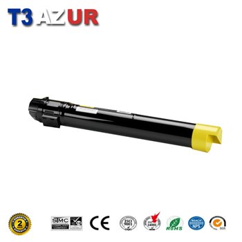 Toner compatible Xerox Phaser 7500 (106R01438)-Jaune -17 800 pages
