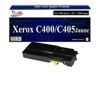 Toner compatible Xerox VersaLink C400/C405 (106R03529/106R03517/106R03501)- Jaune -8 000 pages