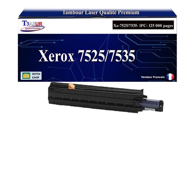 Kit Tambour compatible Xerox WorkCentre 7525/7535/7545/7830 (013R00662) - 125 000 pages