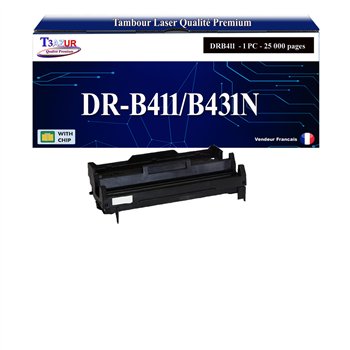 Tambour Compatible OKI DRB411 – T3AZUR – Unité d'Imagerie Haute Capacité