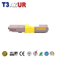 Toner compatible OKI C301DN/C321DN/MC342DN - Jaune- 1 500 pages