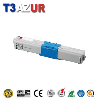 Toner compatible OKI C332DN/MC363DN/MD363DN (46508710/46508714)- Magenta -3 000 pages