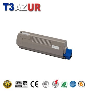 Toner compatible OKI C532DN/C542DN/MC573DN/MC563DN (46490608/46490404)- Noire - 7 000 pages