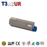 Toner compatible OKI C532DN/C542DN/MC573DN/MC563DN (46490605/46490401)- Jaune - 6 000 pages