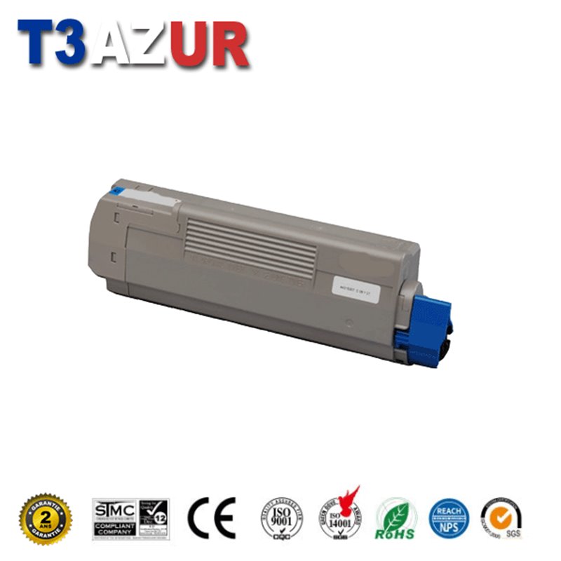 Toner compatible OKI C5650/C5750 (43872307)- Cyan - 2 000 pages