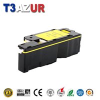 Toner compatible Dell 1250/1350/1355/C1760 (593-11143)- Jaune -1 400 pages