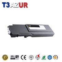 Toner compatible Dell C3760/C3765DNF (593-11120) - Jaune - 9 000 pages