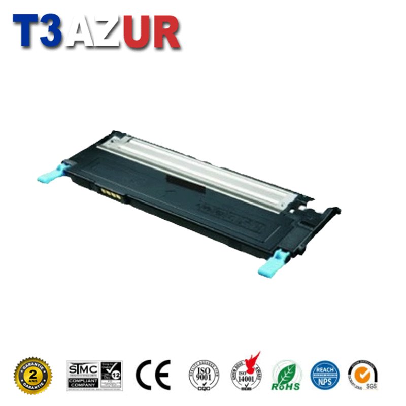 Toner compatible Dell 1230/1235- Cyan - 1 000 pages