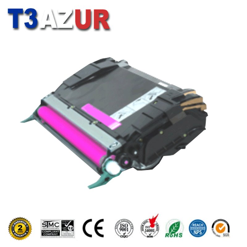 Toner compatible Lexmark C522/ C524/ C532/ C534 (C5220MS)- Magenta - 3 000 pages