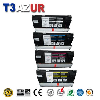 Lot de 4 Toners compatibles Lexmark C746/ C748/ X746/ X748/ XS748