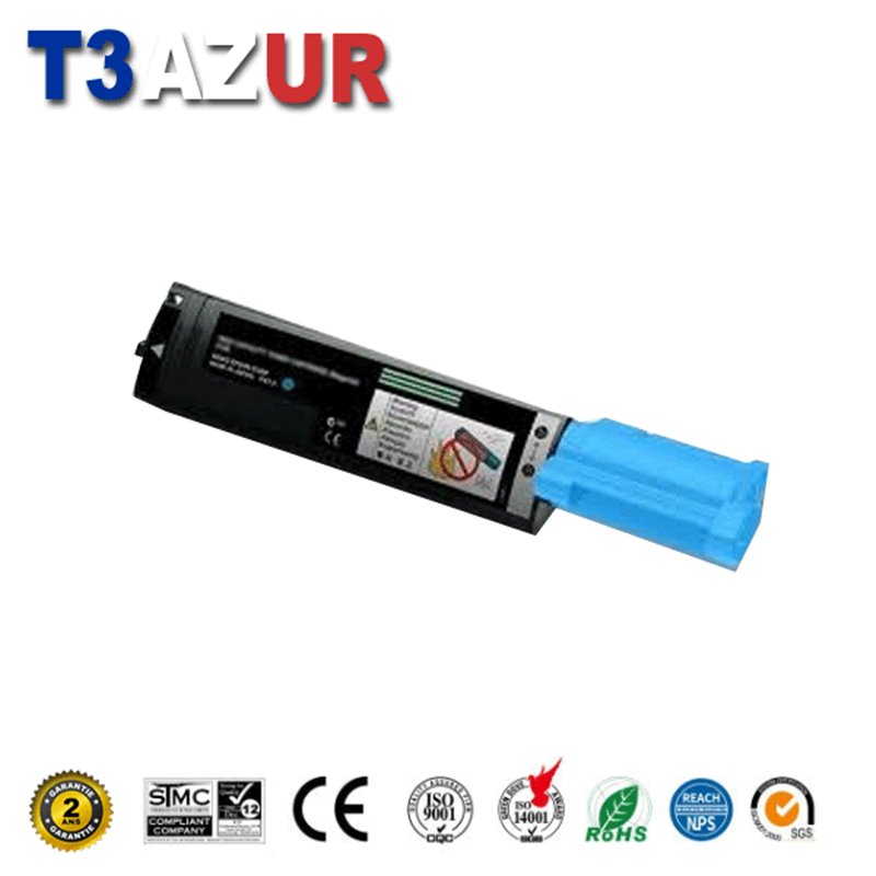 Toner compatible Epson Aculaser C1100/CX11 (C13S050189) - Cyan - 4 000 pages