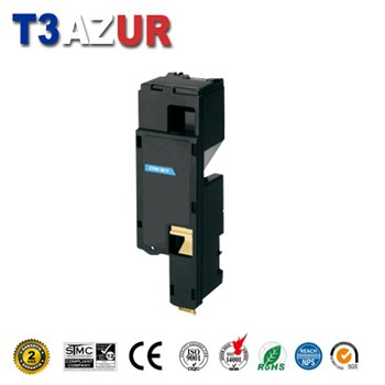 Toner compatible Epson Aculaser C1700/CX17 (C13S050613) - Cyan - 1 400 pages