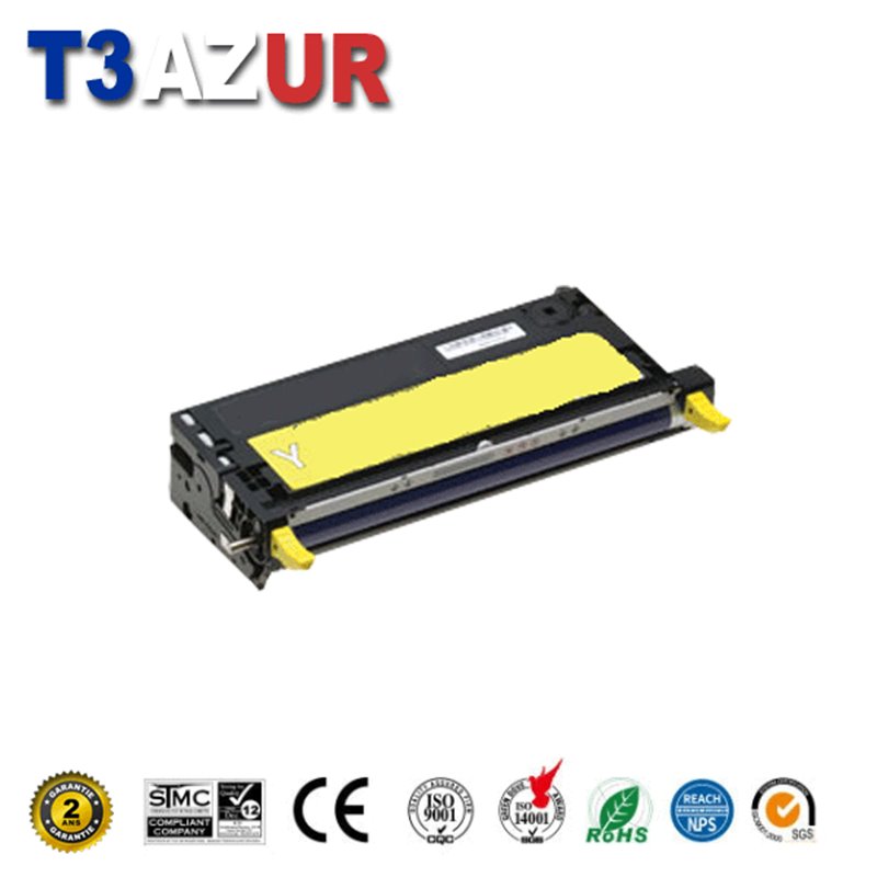 Toner compatible Epson Aculaser C2800 (C13S051158) - Jaune -6 000 pages