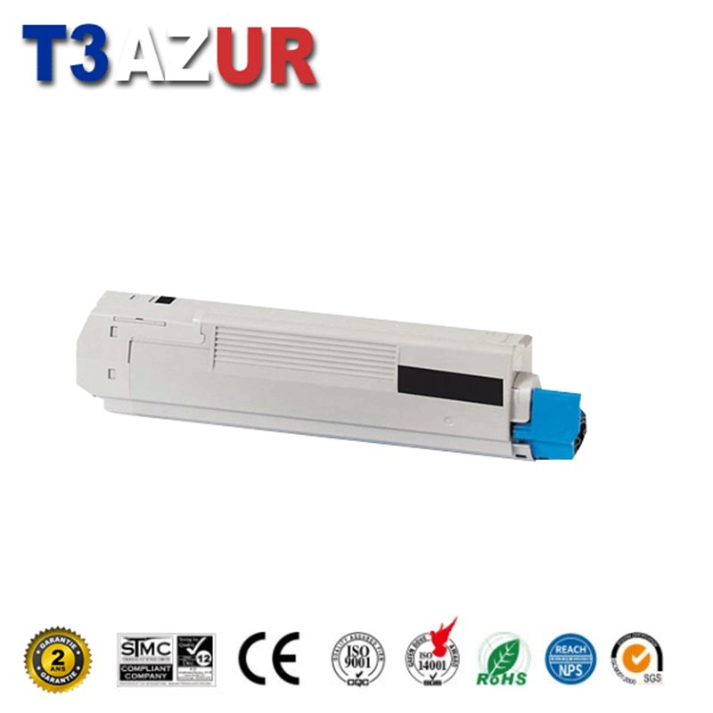 Toner compatible Epson Aculaser C9300 (C13S050605) - Noire - 6 500 pages