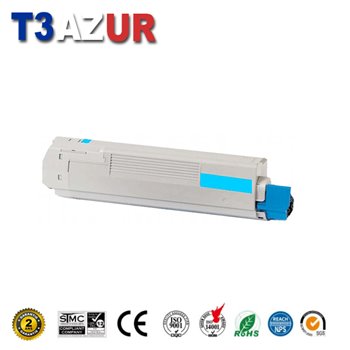 Toner compatible Epson Aculaser C9300 (C13S050604) - Cyan - 7 500 pages
