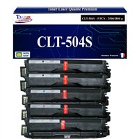 Lot de 4 Toners compatibles Samsung CLP415/ CLX4195