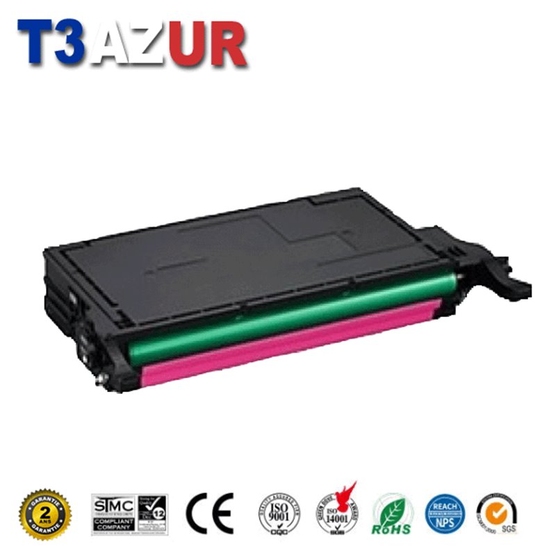 Toner compatible Samsung CLP620/CLP670 (CLT-M5082L/CLT-MC082S)- Magenta - 4 000 pages