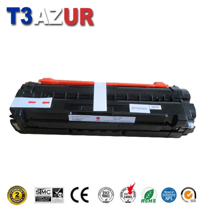 Toner compatible Samsung CLP680/CLX6260 (CLT-M506L/CLT-M506S) - Magenta -3 500 pages