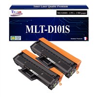 Lot de 2 Toners compatibles avec Samsung ML2160/ SCX3405 (MLT-D101S/SU696A) - 1 500 pages