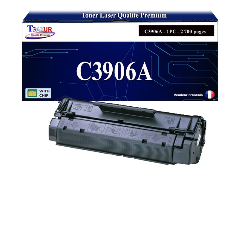 Toner compatible HP C3906A (06A) - 2 700 pages Toner compatible HP C3906A (06A) - 2 700 pages