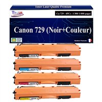 Lot de 4 Toners compatibles avec Canon 729