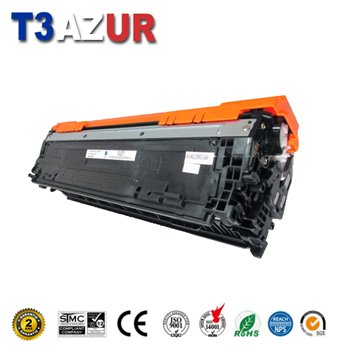 Toner compatible HP CE741A (307A) - Cyan - 7 300 pages