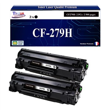 Toner compatible HP CF279A XL (79X) - 2 500 pages