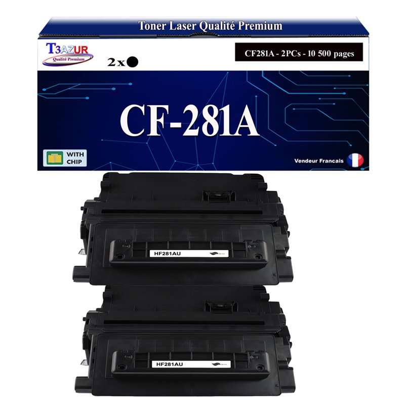 Toner compatible HP CF281A (81A) - 10 500 pages Toner compatible HP CF281A (81A) - 10 500 pages