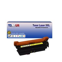 Toner compatible HP CF332A (654A)- Jaune- 15 000 pages