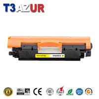 Toner compatible HP CF352A (130A - Jaune- 1 000 pages