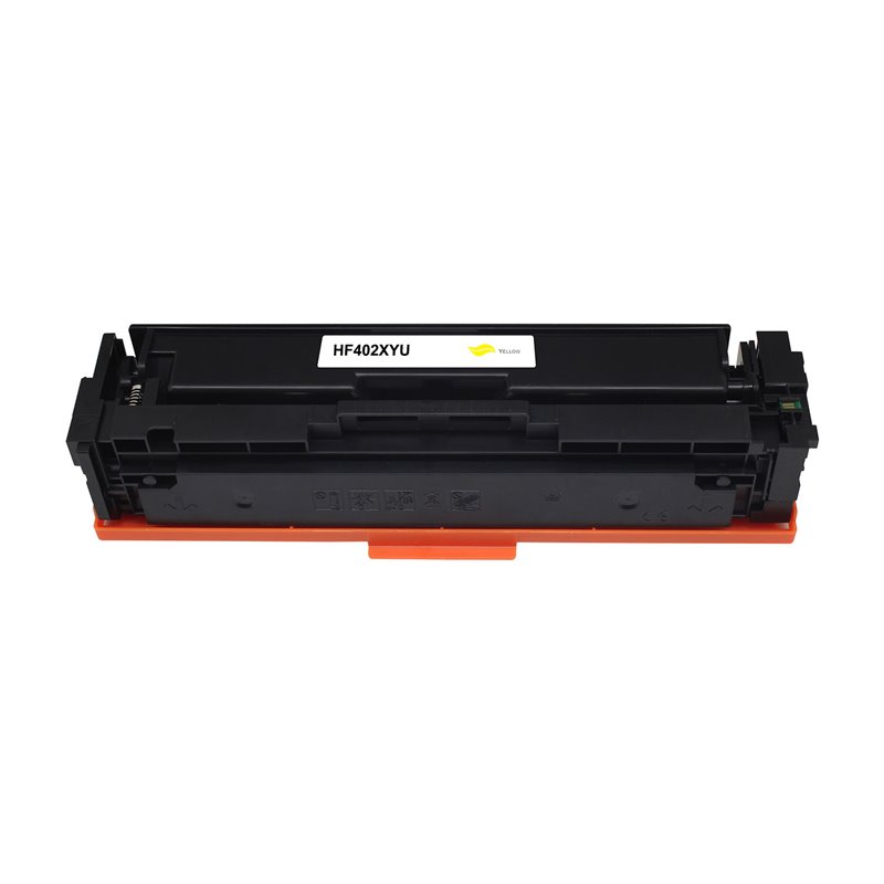 Toner compatible HP CF402X/CF402A (201X/201A)- Jaune -2 300 pages