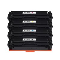 Lot de 4 Toners compatibles HP CF400X/ CF401A/ CF402A/ CF403A